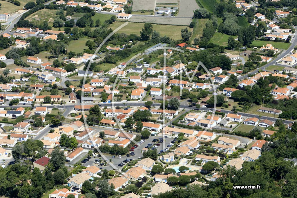 Photo arienne de Saint-Jean-de-Monts (les Verres)
