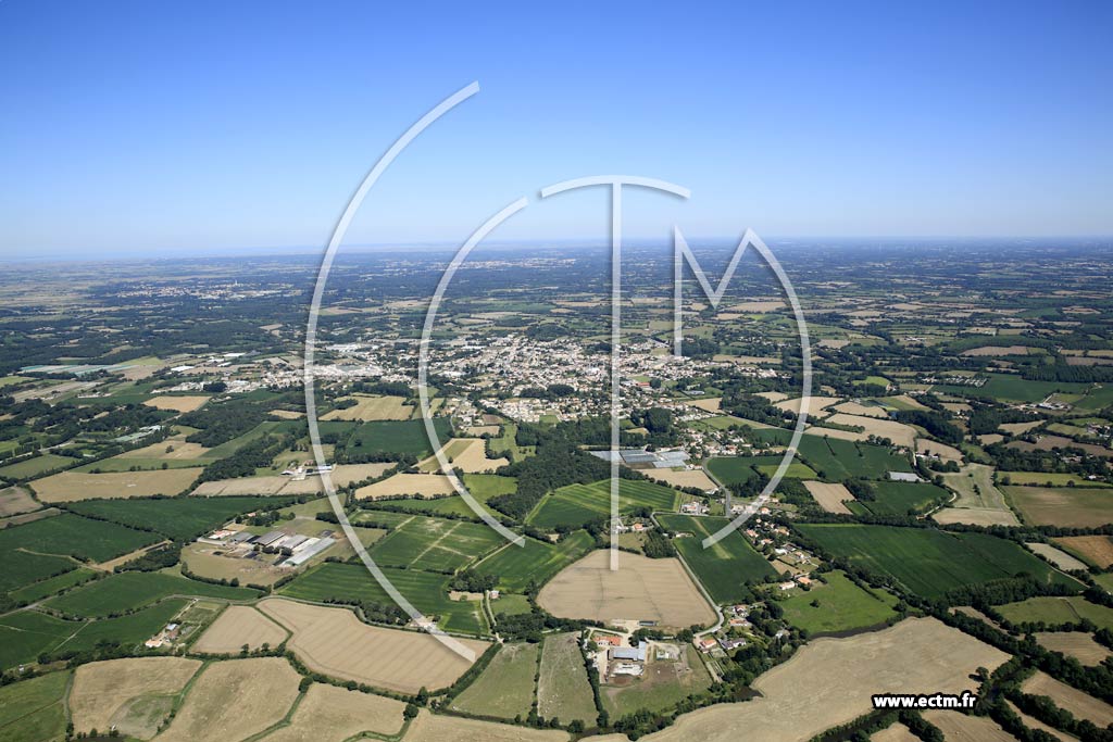 Photo arienne de Saint-Maixent-sur-Vie
