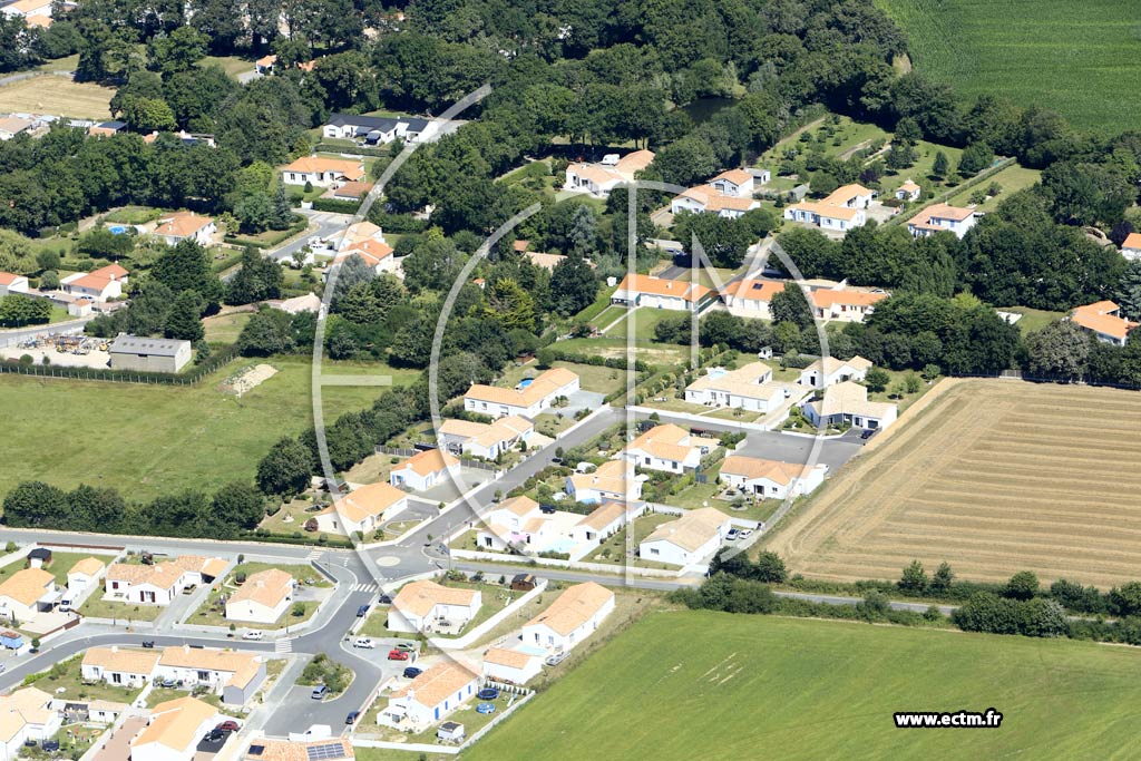 Photo arienne de Saint-Maixent-sur-Vie