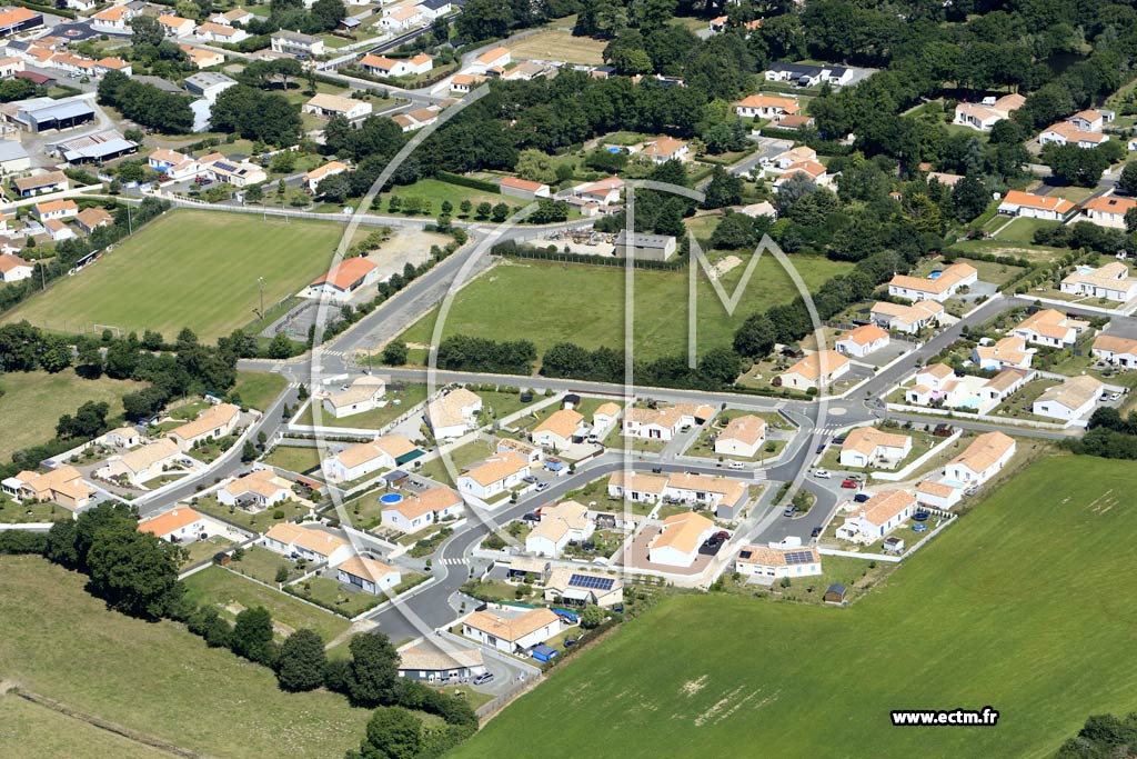 Photo arienne de Saint-Maixent-sur-Vie