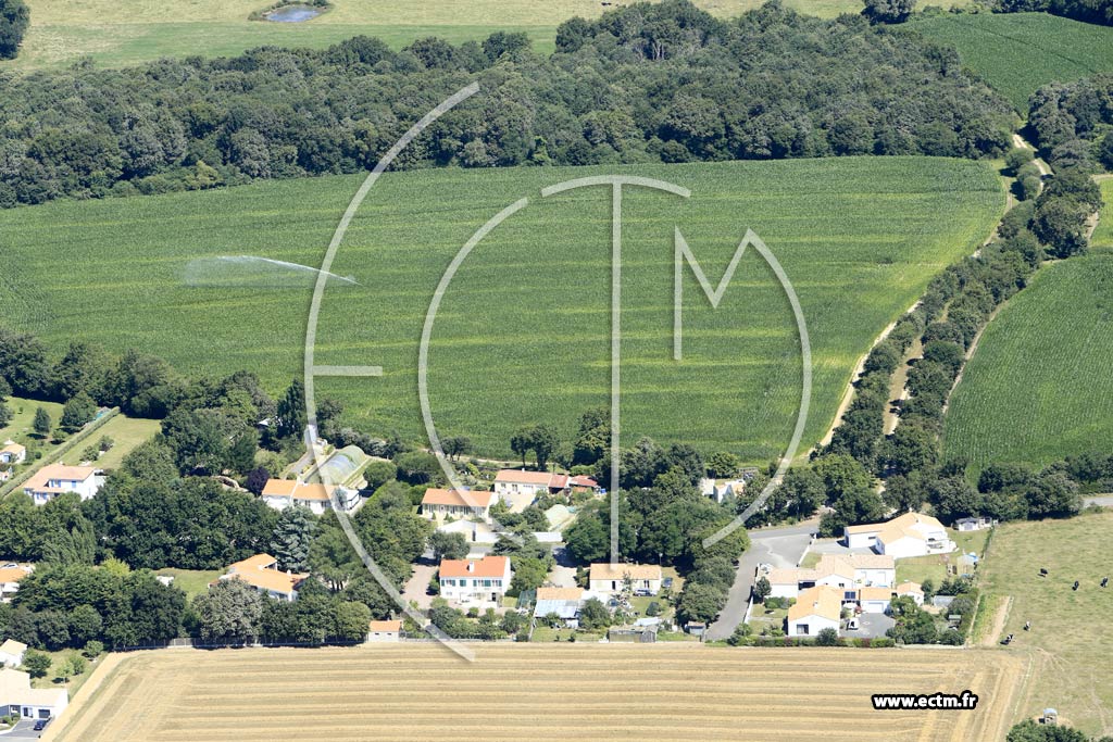 Photo arienne de Saint-Maixent-sur-Vie