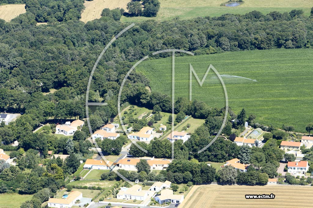 Photo arienne de Saint-Maixent-sur-Vie
