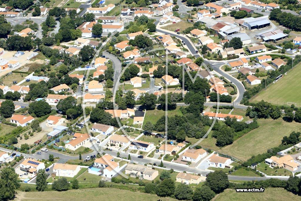 Photo arienne de Saint-Maixent-sur-Vie