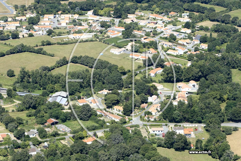 Photo arienne de Saint-Maixent-sur-Vie