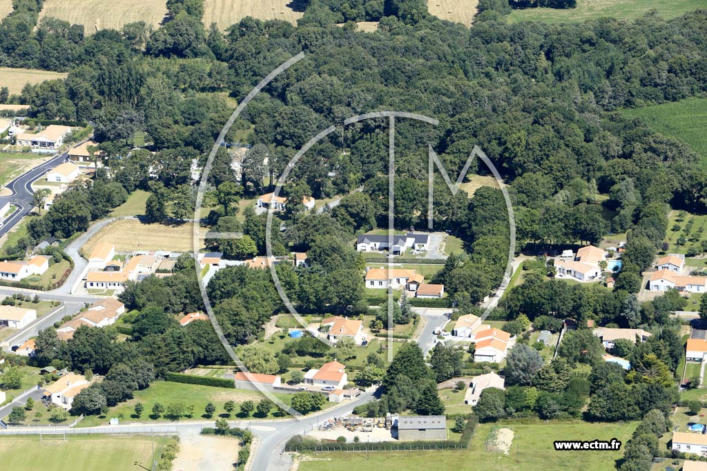Photo arienne de Saint-Maixent-sur-Vie
