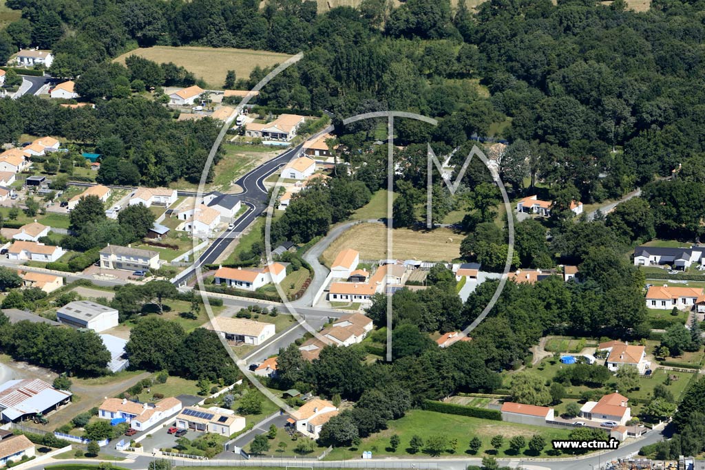Photo arienne de Saint-Maixent-sur-Vie