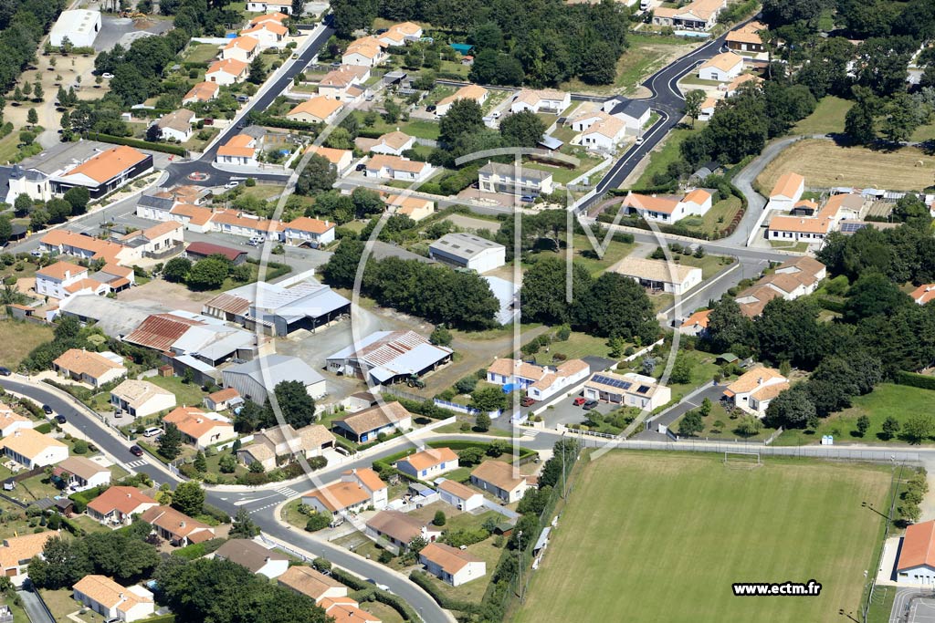 Photo arienne de Saint-Maixent-sur-Vie