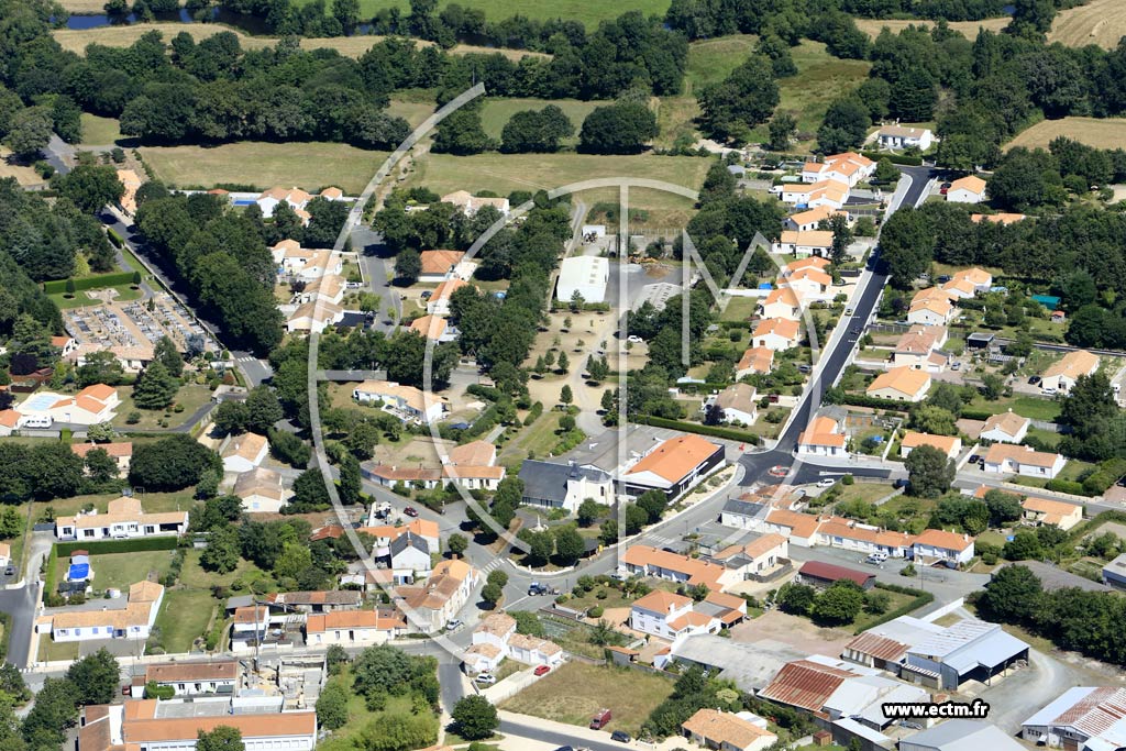Photo arienne de Saint-Maixent-sur-Vie