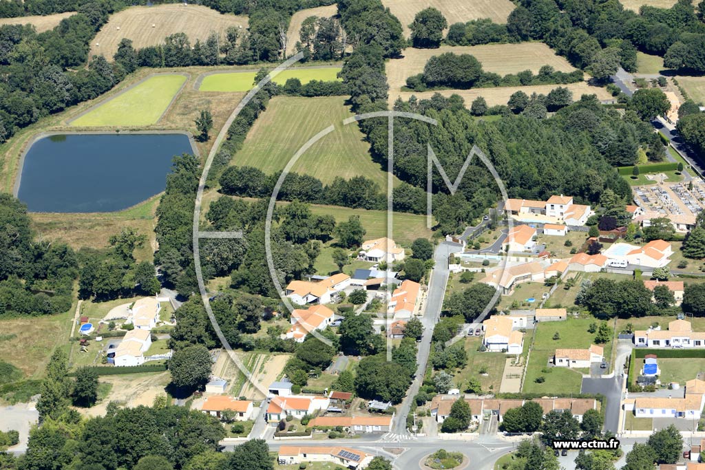 Photo arienne de Saint-Maixent-sur-Vie