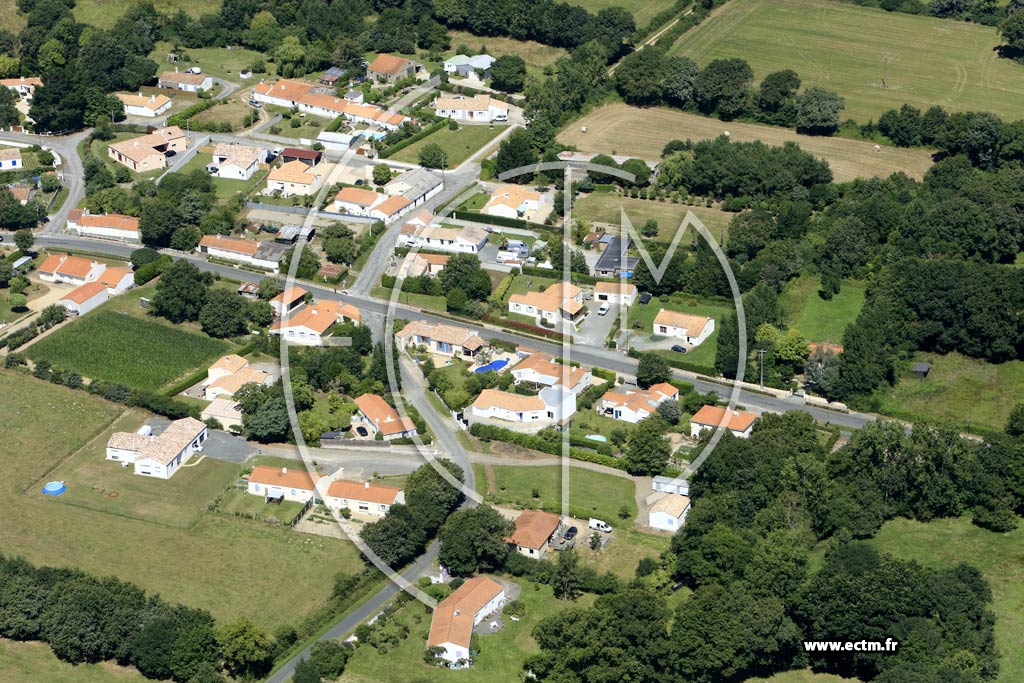 Photo arienne de Saint-Maixent-sur-Vie