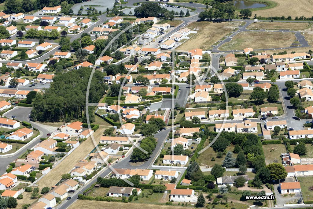 Photo arienne de Soullans