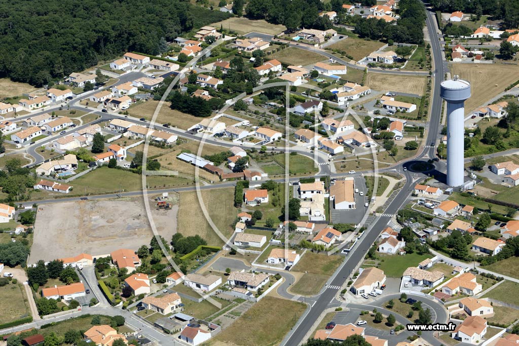 Photo arienne de Soullans (Bel-Air)