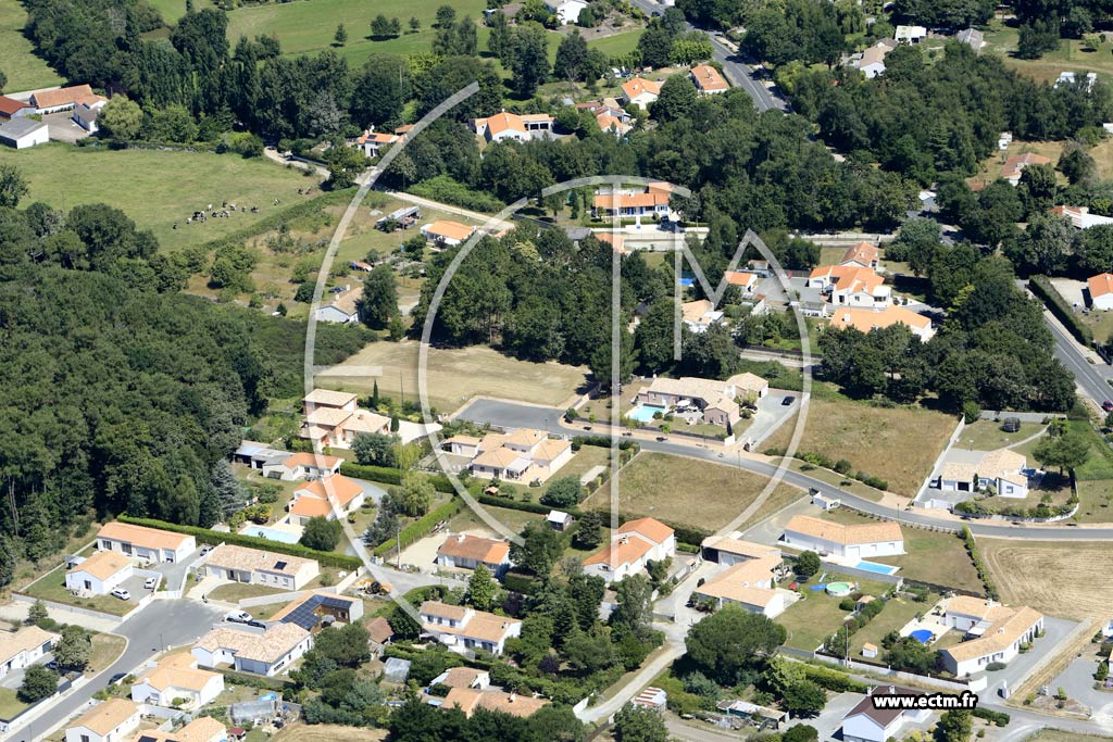 Photo arienne de Soullans (Bel-Air)