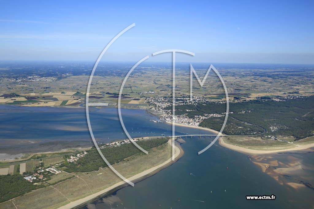 Photo arienne de Barbtre (Pointe de la Fosse)