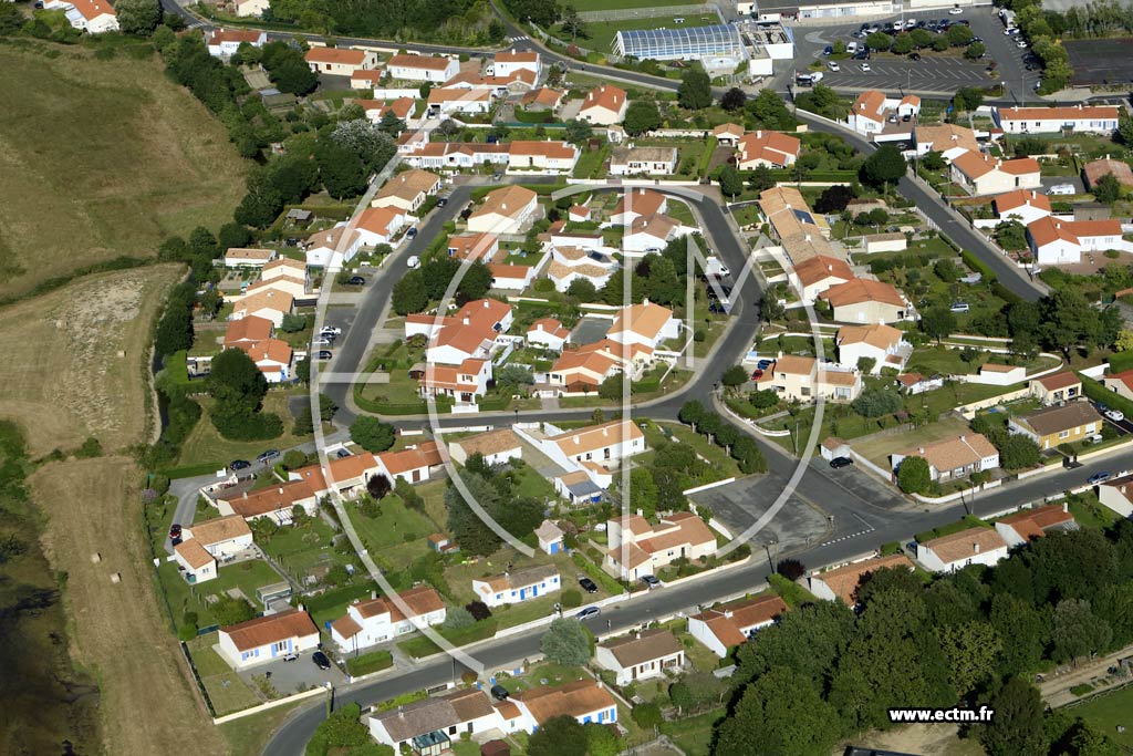 Photo arienne de Beauvoir-sur-Mer