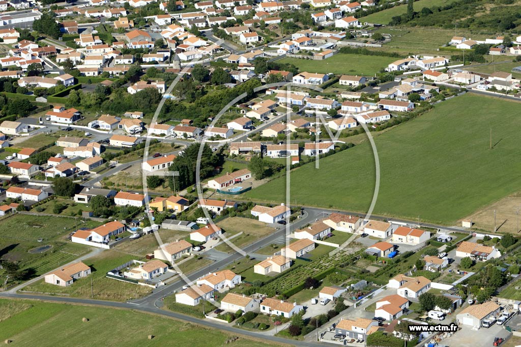 Photo arienne de Beauvoir-sur-Mer