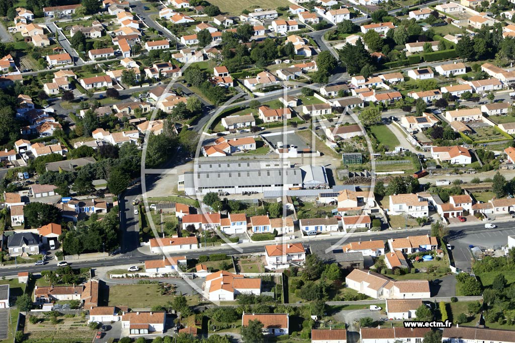 Photo arienne de Beauvoir-sur-Mer