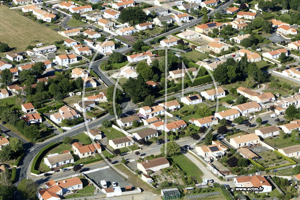 Photo arienne de Beauvoir-sur-Mer