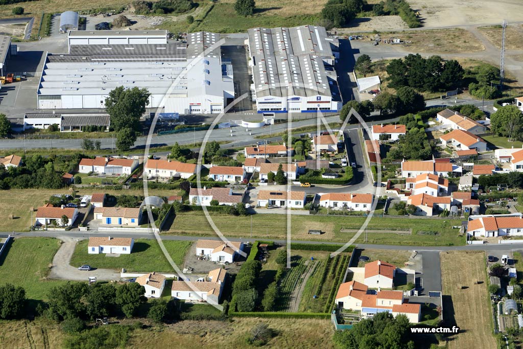 Photo arienne de Beauvoir-sur-Mer