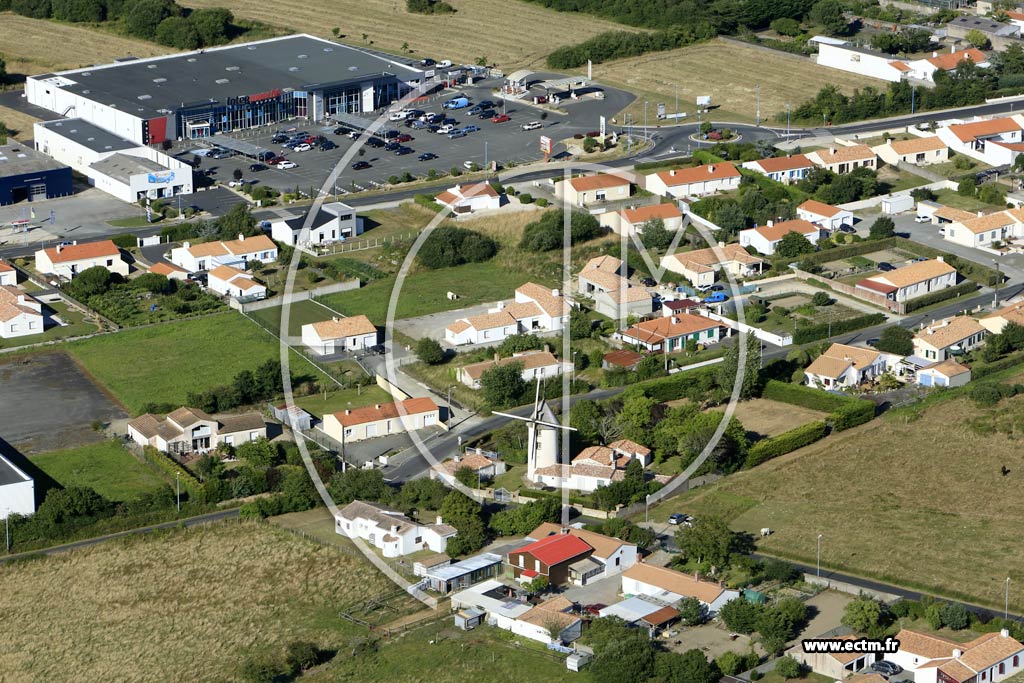 Photo arienne de Beauvoir-sur-Mer