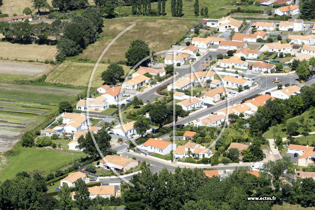 Photo arienne de Challans (l'Auvardire)