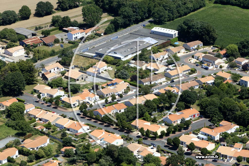 Photo arienne de Challans (la Rmonire)