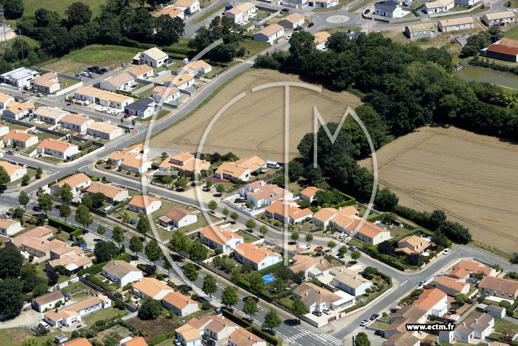 Photo arienne de Challans (la Rmonire)