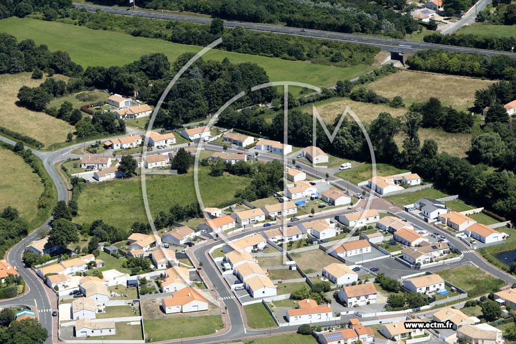 Photo arienne de Challans (le Chambourg)
