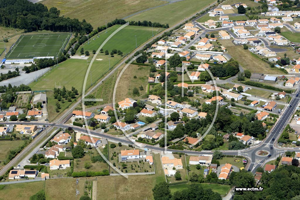 Photo arienne de Challans (le Fief Bottreau)