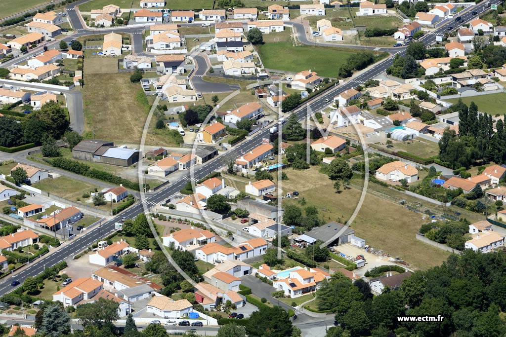 Photo arienne de Challans (le Fief Bottreau)