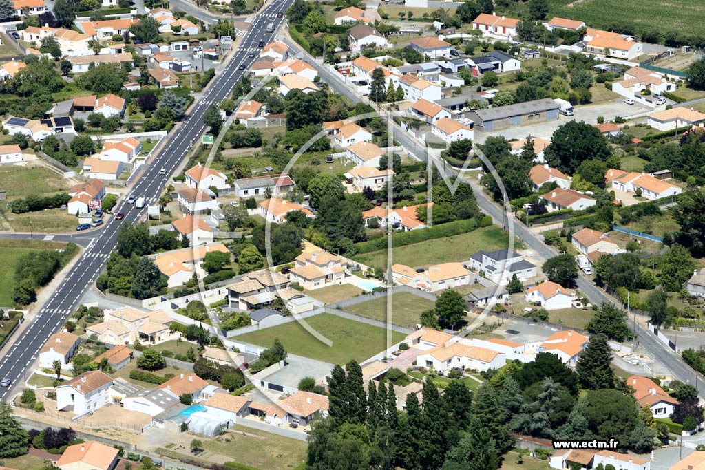 Photo arienne de Challans (le Fief Bottreau)