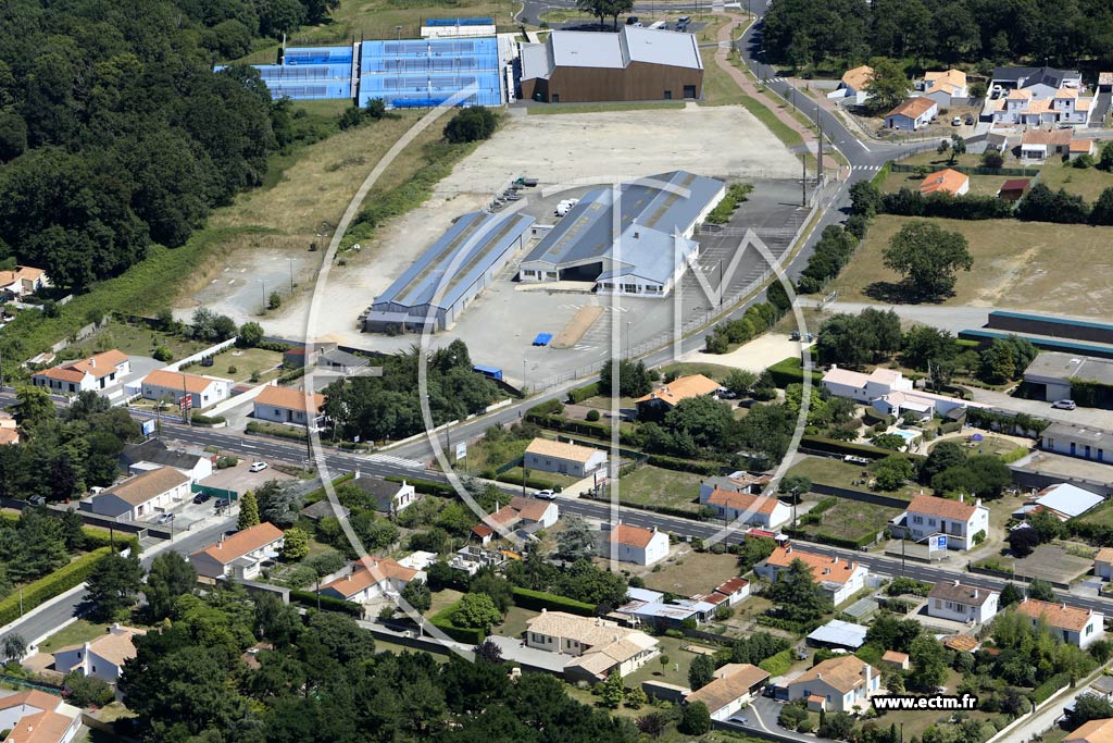 Photo arienne de Challans (le Fief des Alloues)