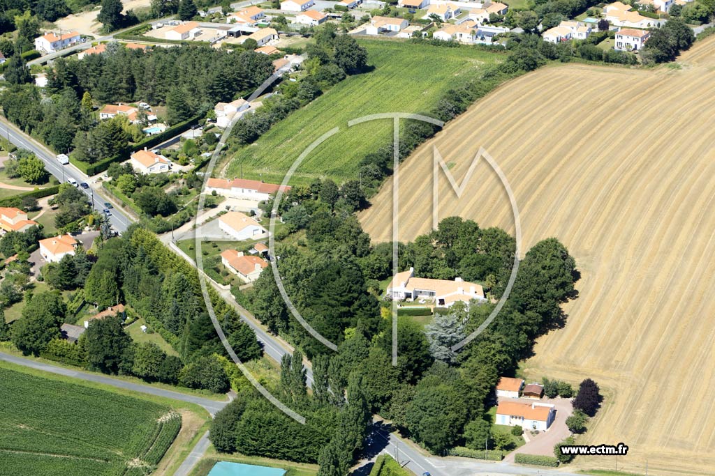 Photo arienne de Challans (les Couts)