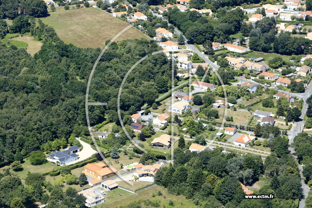 Photo arienne de Challans (les Rivires)