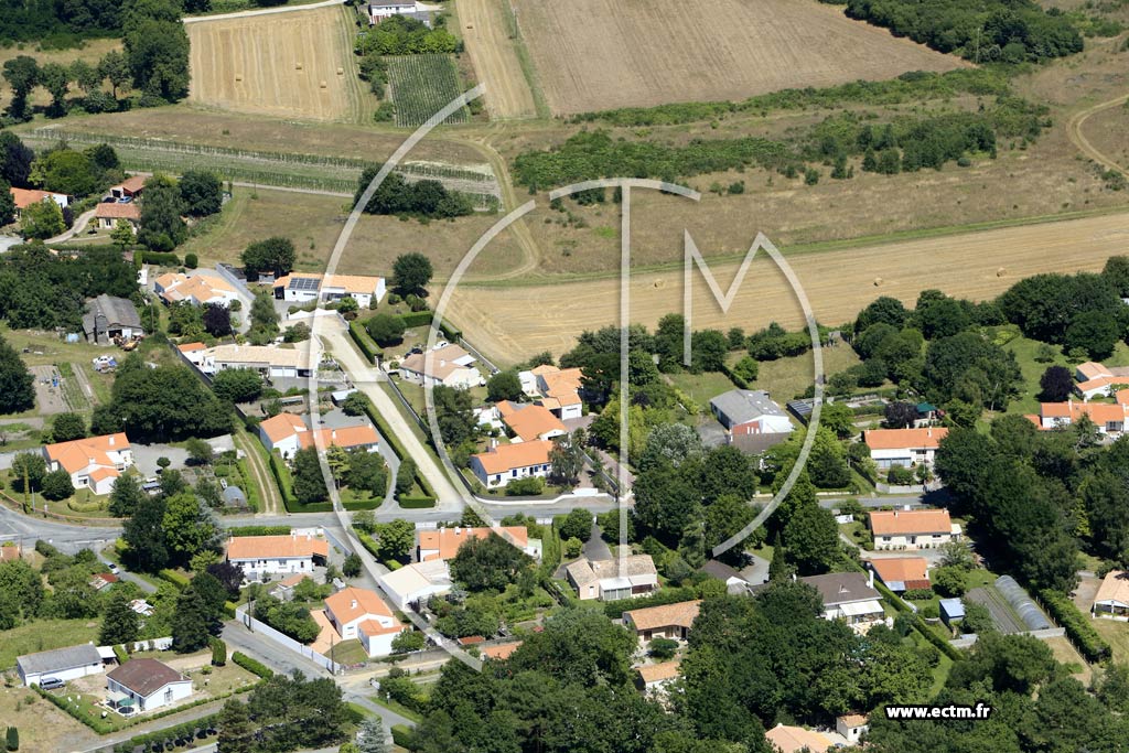 Photo arienne de Challans (les Rivires)