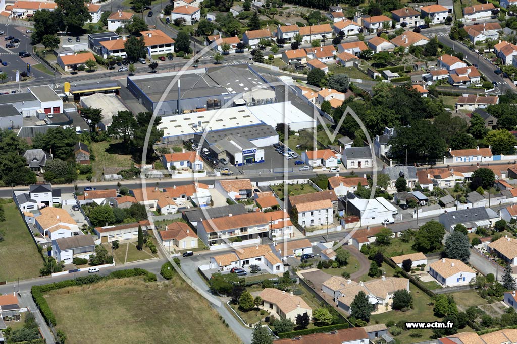 Photo arienne de Challans (Mourain du Patis)