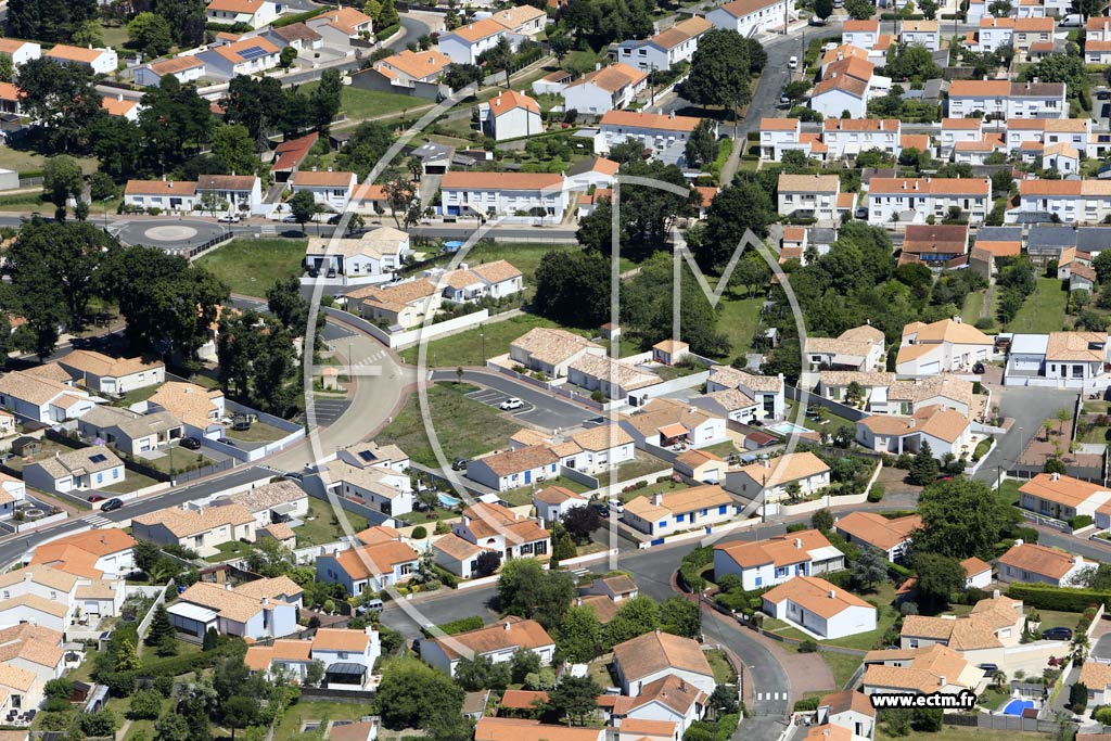 Photo arienne de Challans (Nord-Ouest)