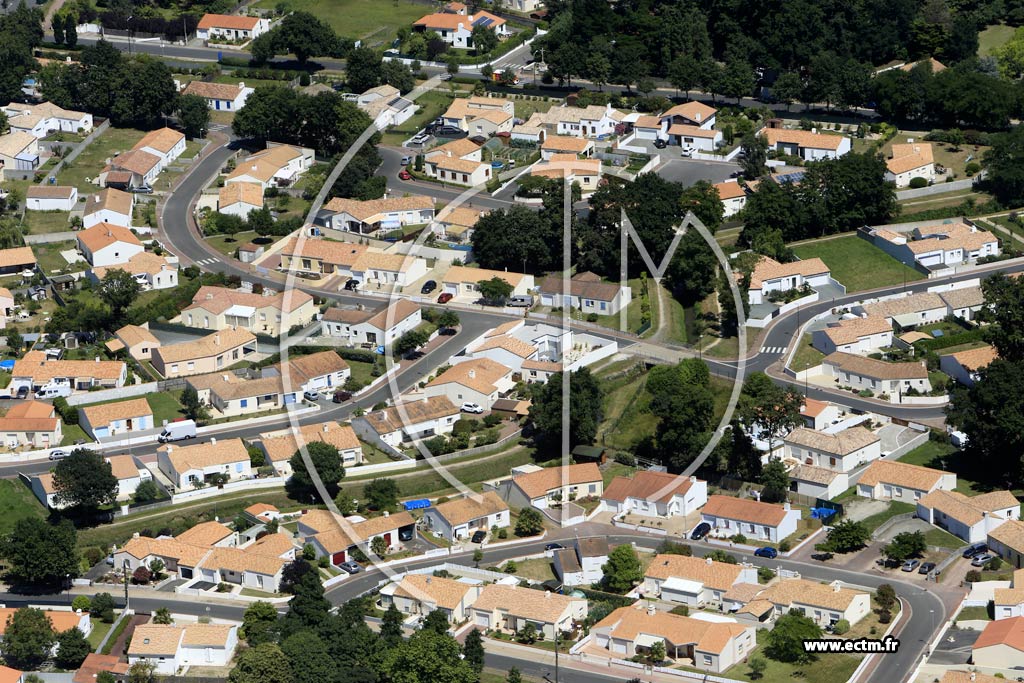 Photo arienne de Challans (Nord-Ouest)