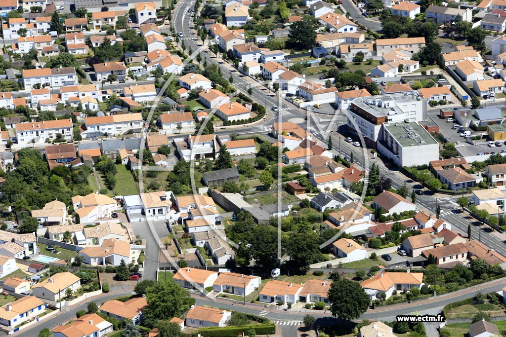 Photo arienne de Challans (Nord-Ouest)