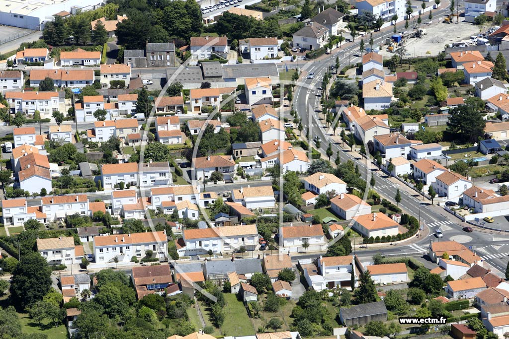 Photo arienne de Challans (Nord-Ouest)