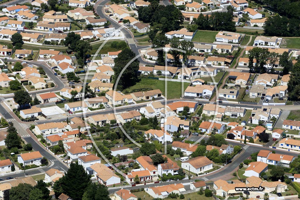 Photo arienne de Challans (Nord-Ouest)