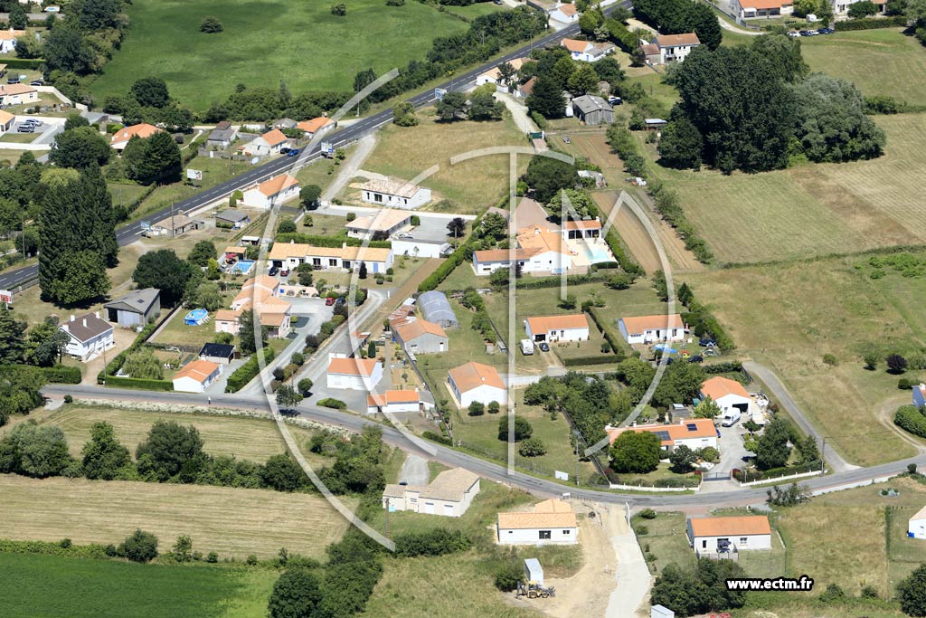 Photo arienne de Challans (Sud-Ouest)