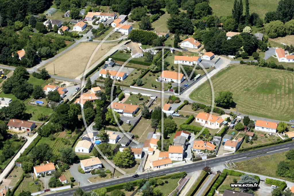 Photo arienne de Challans (Sud-Ouest)
