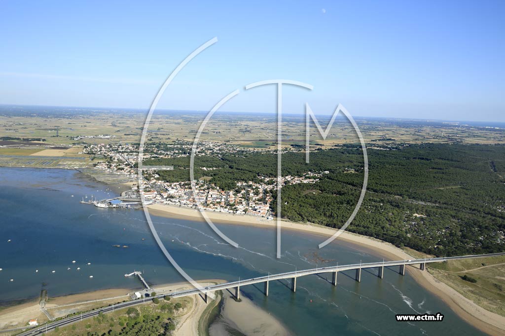 Photo arienne de La Barre-de-Monts