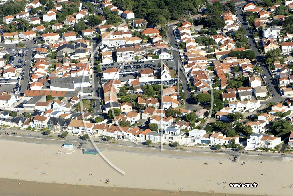 Photo arienne de La Barre-de-Monts (Fromentine)