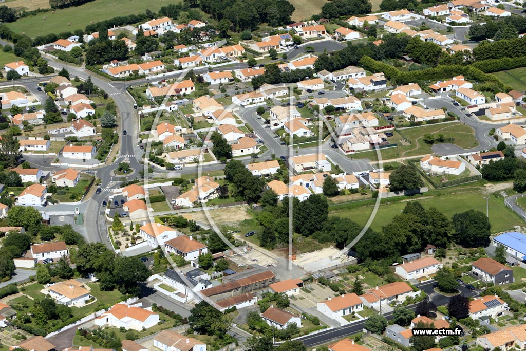 Photo arienne de La Garnache (le Gent)