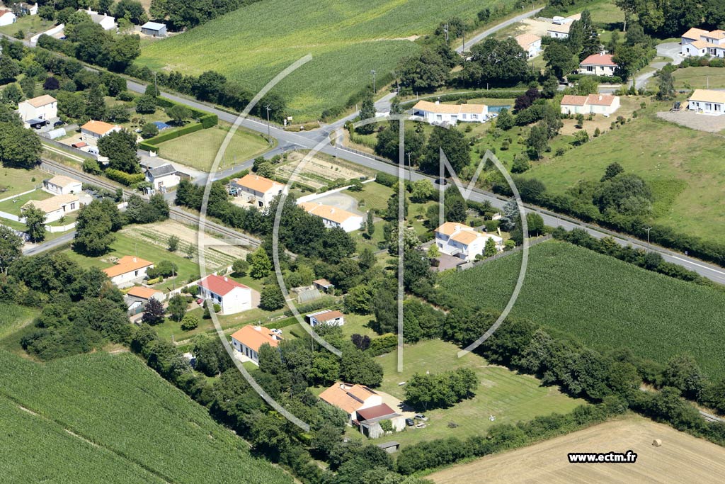 Photo arienne de La Garnache (le Petit Thouzet)