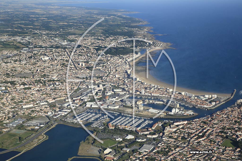 Photo arienne de Les Sables-d'Olonne