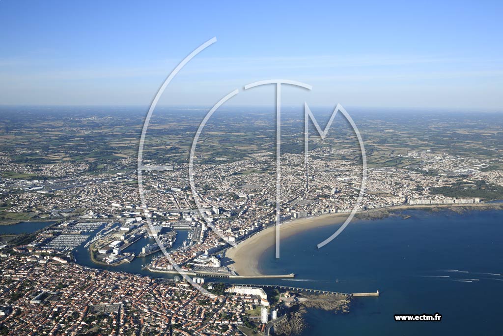 Photo arienne de Les Sables-d'Olonne