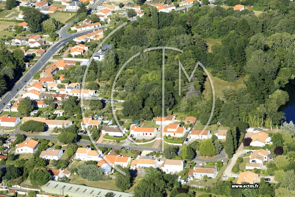 Photo arienne de Saint-Gervais